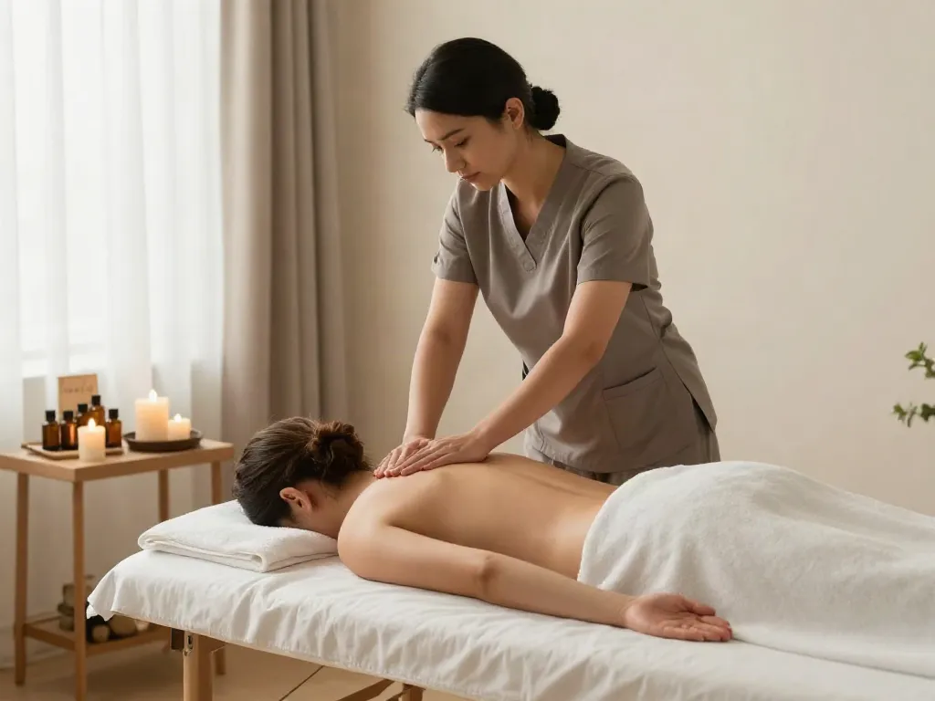 Experience 경기광주출장안마 in a tranquil home massage setting with professional therapists.
