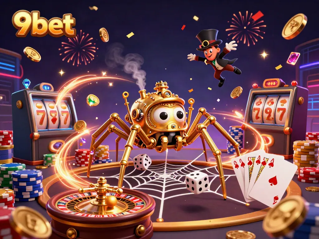 Engage with thrilling 9bet casino games featuring dramatic 3D steampunk themes and dynamic gambling elements.
